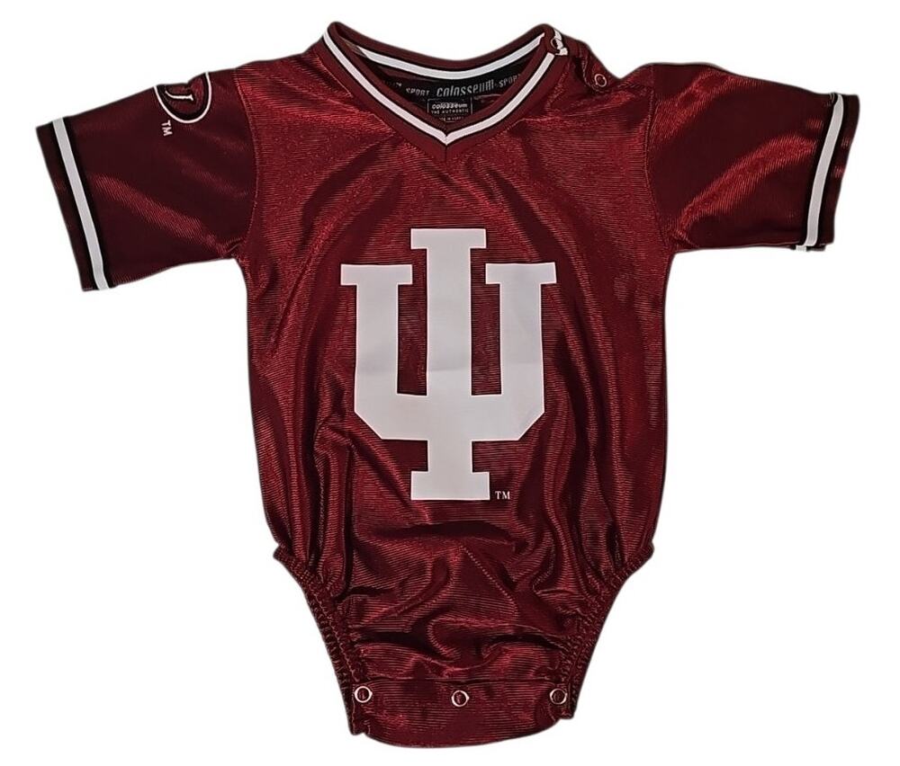 Vintage Indiana Hoosiers Colosseum Baby Football One Piece